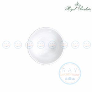 ถ้วยข้าวต้มขาววนทอง 4.5 นิ้ว 4018 Royal Porcelain