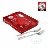 ช้อนส้อม Classic II 2.5 มม. 6 คู่ ตราหัวม้าลาย Zebra