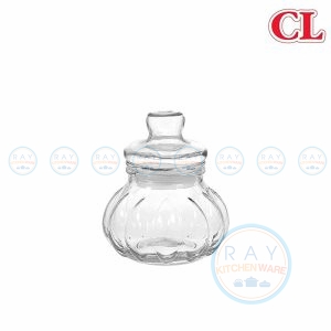 โหลแก้วทรงฟักทอง 3.2 ลิตร CL-Glassware
