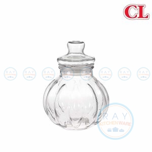 โหลแก้วทรงฟักทอง 6.5 ลิตร CL-Glassware