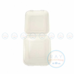 GRACZ Classic B024 กล่องอาหารกระดาษ 8 นิ้ว 1000 มล. (เกรซ)(50ชิ้น)