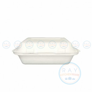 GRACZ Classic B025 กล่องอาหารกระดาษ 9 นิ้ว 1800 มล. (เกรซ)(50ชิ้น)