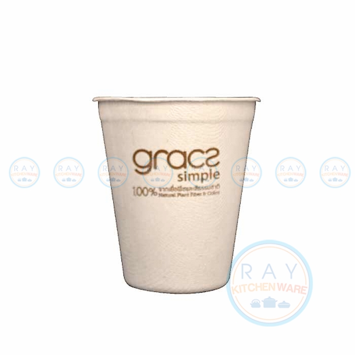 GRACZ L051 แก้วกระดาษชานอ้อย 260 มล. GRACZ L051 แก้วกระดาษชานอ้อย 260 มล.