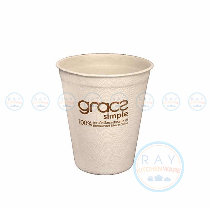 GRACZ L051 แก้วกระดาษชานอ้อย 260 มล. GRACZ L051 แก้วกระดาษชานอ้อย 260 มล.