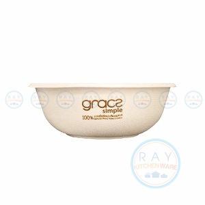 GRACZ L038 ชามกระดาษ 875 มล. (เกรซ simple)(50ชิ้น)