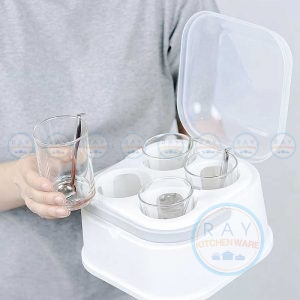 ชุดเครื่องปรุง 4 ช่อง Seasoning SET 5069 Micronware Superlock