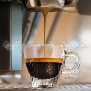 แก้วกาแฟ/จานรอง 70 ml (6ใบ) Caffe Espresso cup & Saucer P02442/P02472 โอเชียน Ocean