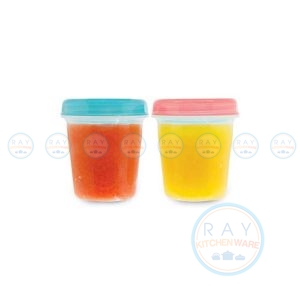 กล่องเก็บอาหารเสริม 4 ออนซ์ (2ใบ) S2-N477 แนนนี่ Nanny